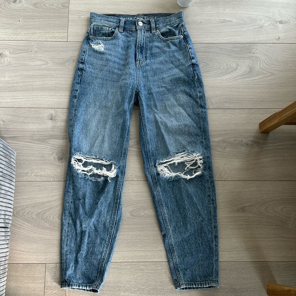 American Eagle mom Jeans 000 Short